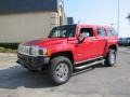 2007 Victory Red Hummer H3 X  photo #3
