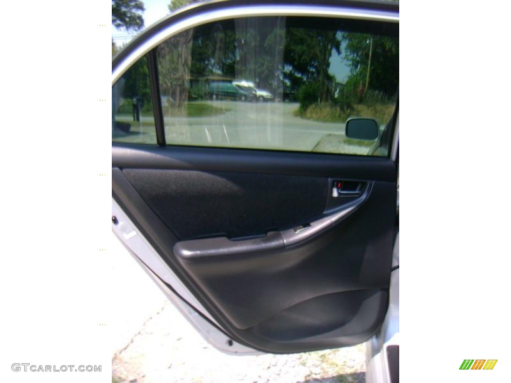 2005 Corolla S - Silver Streak Mica / Black photo #10