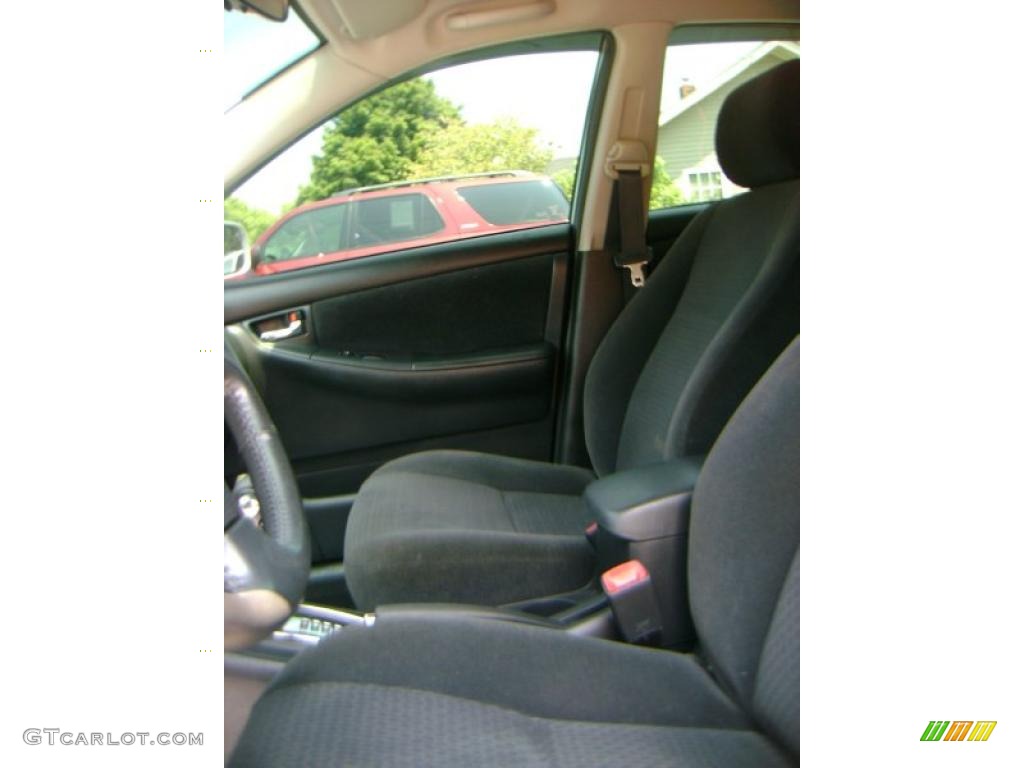 2005 Corolla S - Silver Streak Mica / Black photo #14