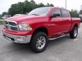 2010 Flame Red Dodge Ram 1500 Big Horn Crew Cab 4x4  photo #4