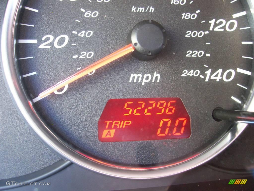 2004 MAZDA6 i Sedan - Onyx Black / Black photo #8