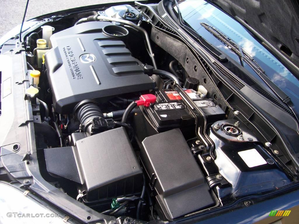 2004 MAZDA6 i Sedan - Onyx Black / Black photo #12