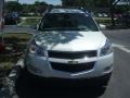 2011 White Diamond Tricoat Chevrolet Traverse LT  photo #2