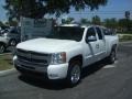 2011 Summit White Chevrolet Silverado 1500 LT Extended Cab  photo #1