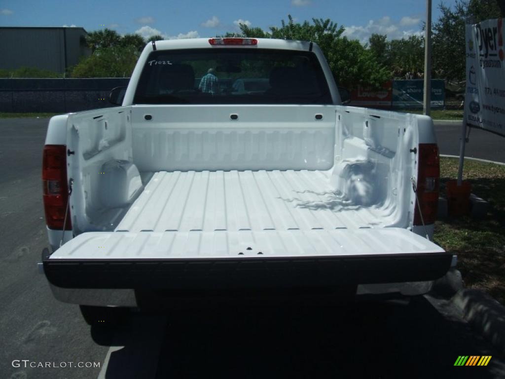 2011 Silverado 1500 Regular Cab - Summit White / Dark Titanium photo #6