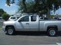 2011 Sheer Silver Metallic Chevrolet Silverado 1500 LS Extended Cab  photo #3