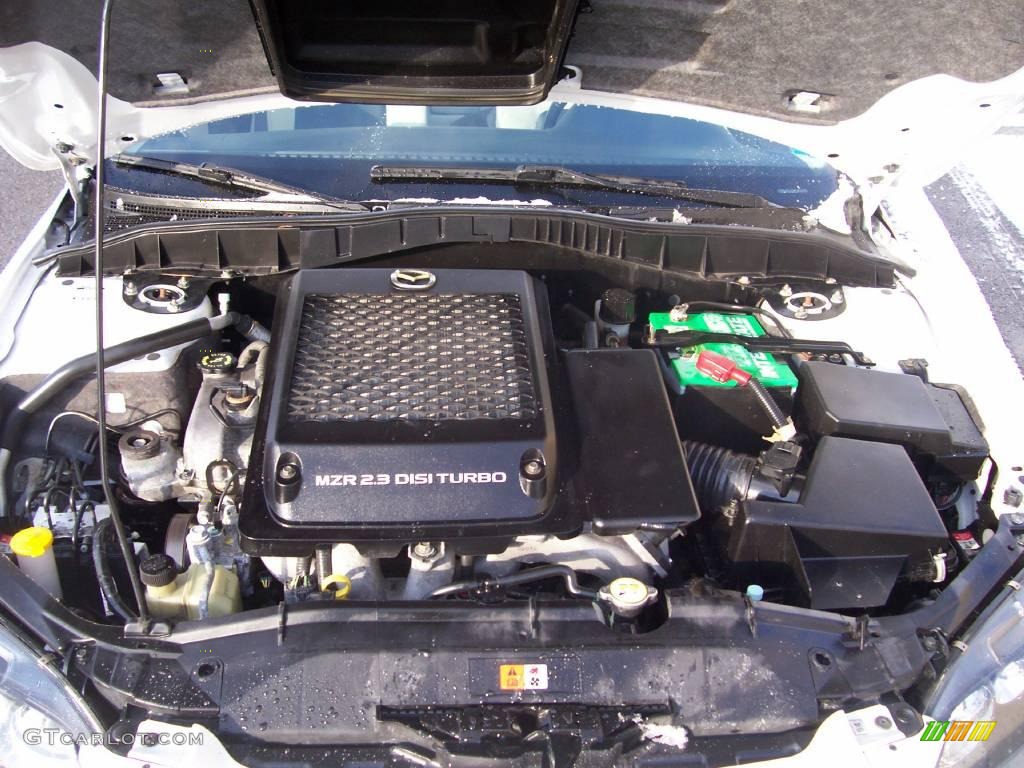 2006 MAZDA6 MAZDASPEED6 Sport - Whitewater Pearl Mica / Black/White photo #11