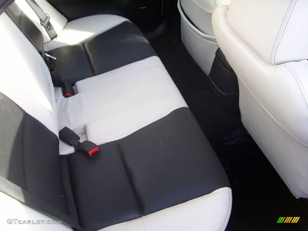 2006 MAZDA6 MAZDASPEED6 Sport - Whitewater Pearl Mica / Black/White photo #22