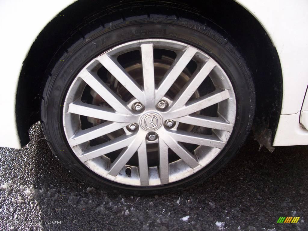 2006 MAZDA6 MAZDASPEED6 Sport - Whitewater Pearl Mica / Black/White photo #26