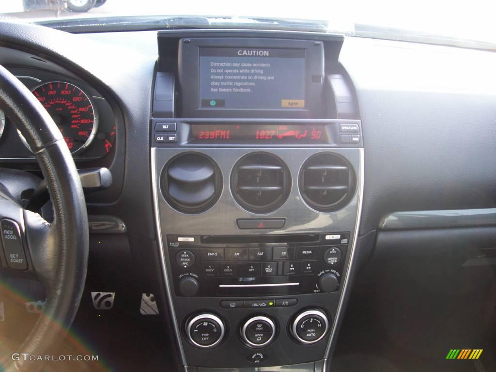 2006 MAZDA6 MAZDASPEED6 Sport - Whitewater Pearl Mica / Black/White photo #32