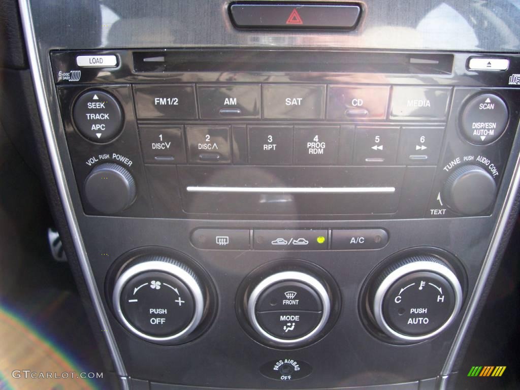 2006 MAZDA6 MAZDASPEED6 Sport - Whitewater Pearl Mica / Black/White photo #34