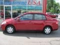 2009 Red Brick Nissan Versa 1.8 S Sedan  photo #12