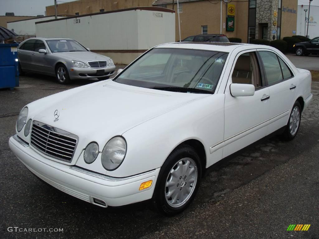 Glacier White Mercedes-Benz E