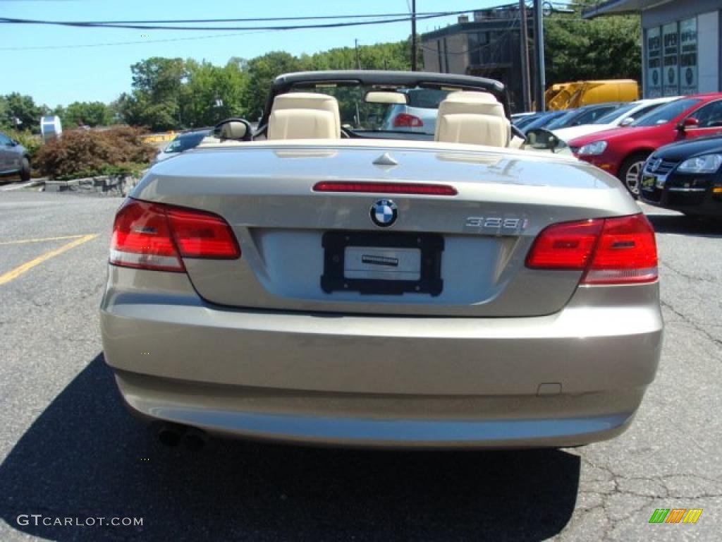 2007 3 Series 328i Convertible - Platinum Bronze Metallic / Cream Beige photo #5