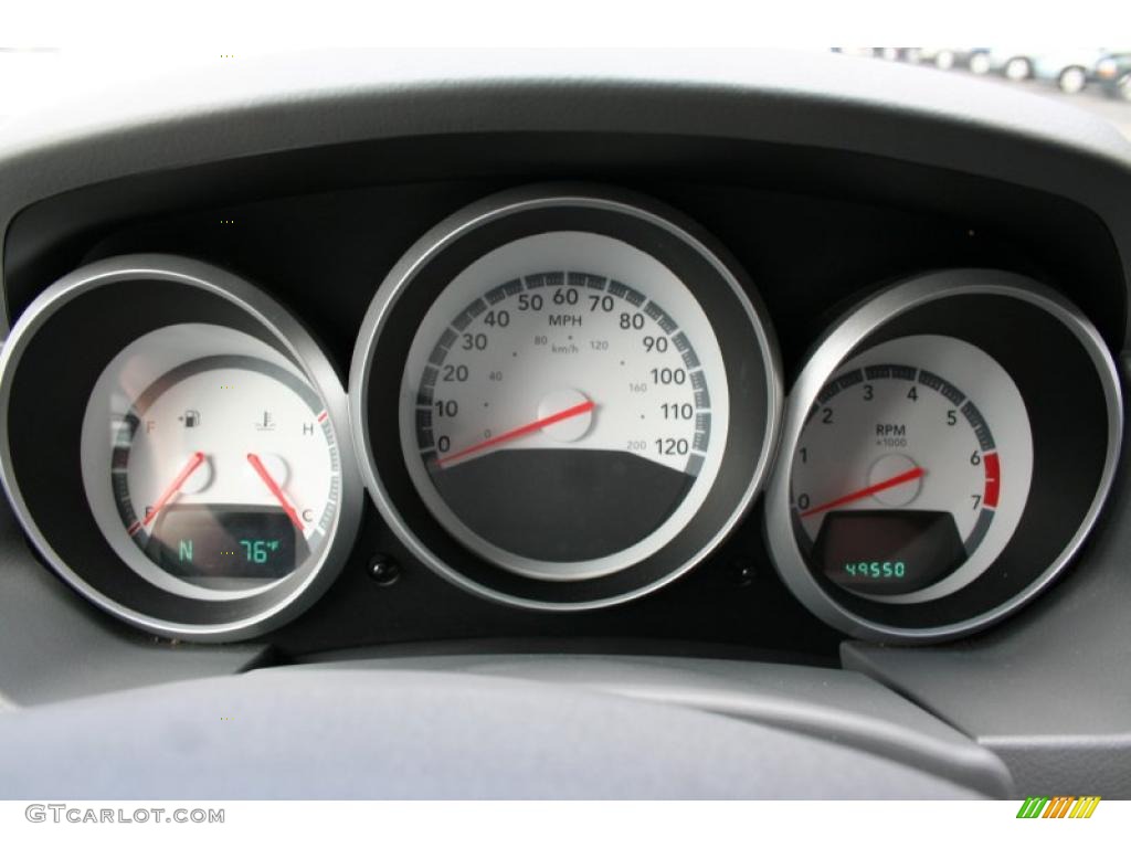 2009 Grand Caravan SE - Inferno Red Crystal Pearl / Medium Slate Gray/Light Shale photo #5