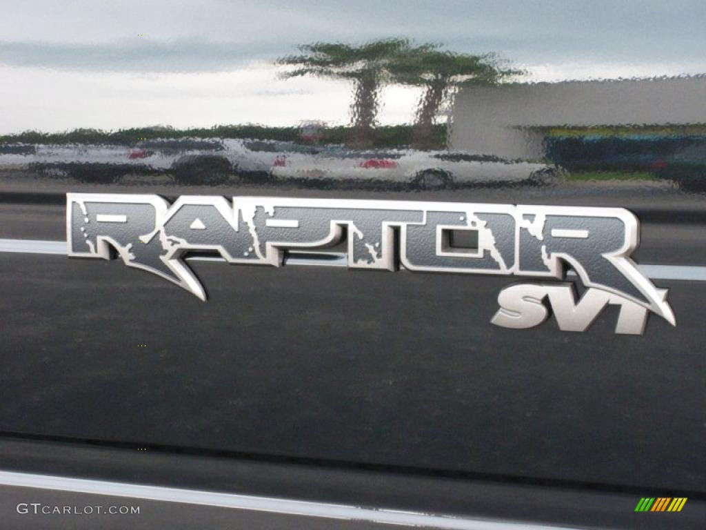 2010 F150 SVT Raptor SuperCab 4x4 - Tuxedo Black / Raptor Black photo #5