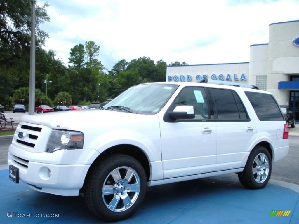 2010 Expedition Limited - Oxford White / Stone photo #1