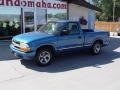 2000 Space Blue Metallic Chevrolet S10 LS Regular Cab  photo #2