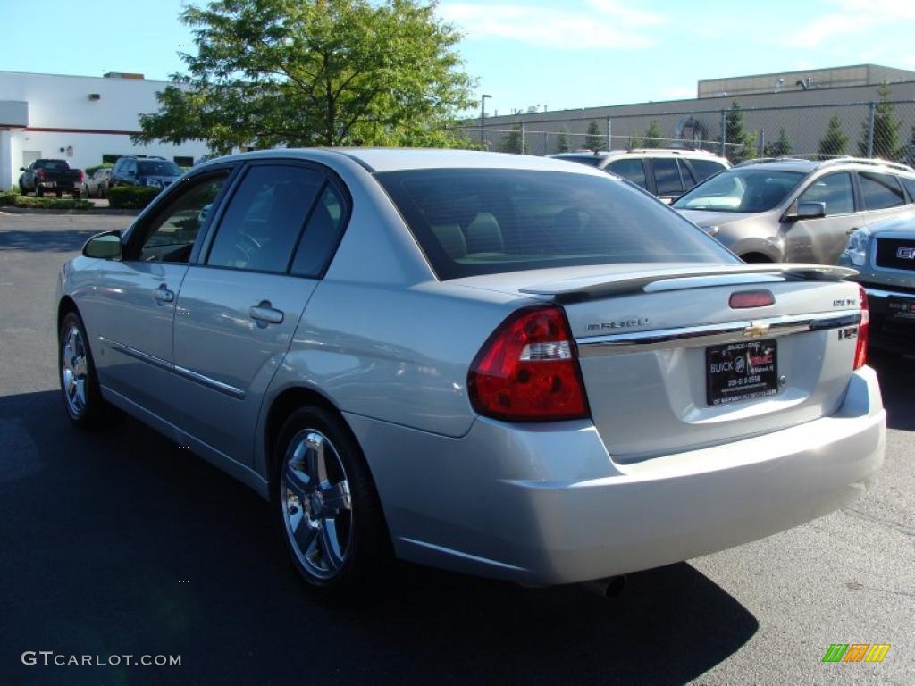 2006 Malibu LTZ Sedan - Silverstone Metallic / Titanium Gray photo #9