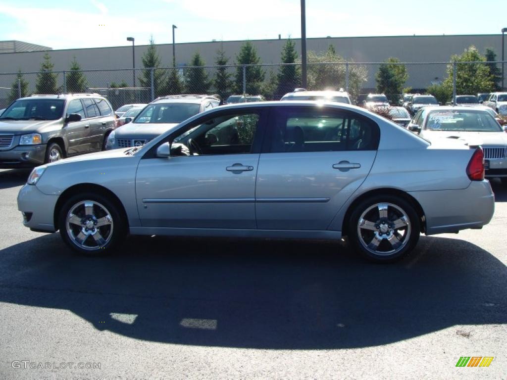 2006 Malibu LTZ Sedan - Silverstone Metallic / Titanium Gray photo #10