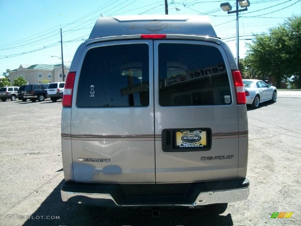 2003 Express 1500 Passenger Conversion Van - Sandalwood Metallic / Medium Dark Pewter photo #5