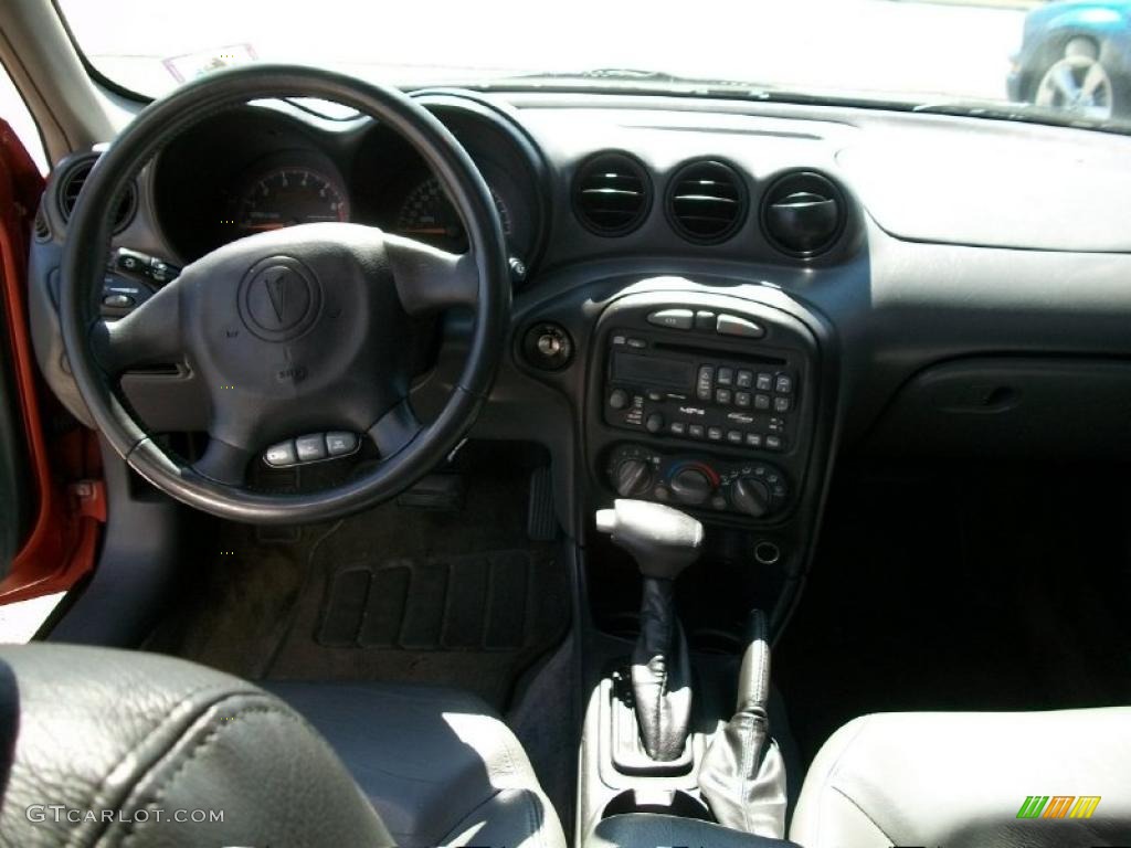 2004 Grand Am GT Coupe - Fusion Orange Metallic / Dark Pewter photo #10