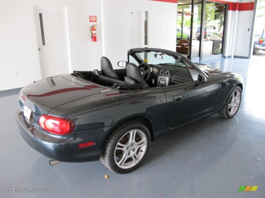 2005 MX-5 Miata Roadster - Nordic Green / Black photo #5