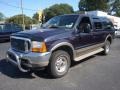 2001 Deep Wedgewood Blue Metallic Ford Excursion Limited 4x4  photo #1