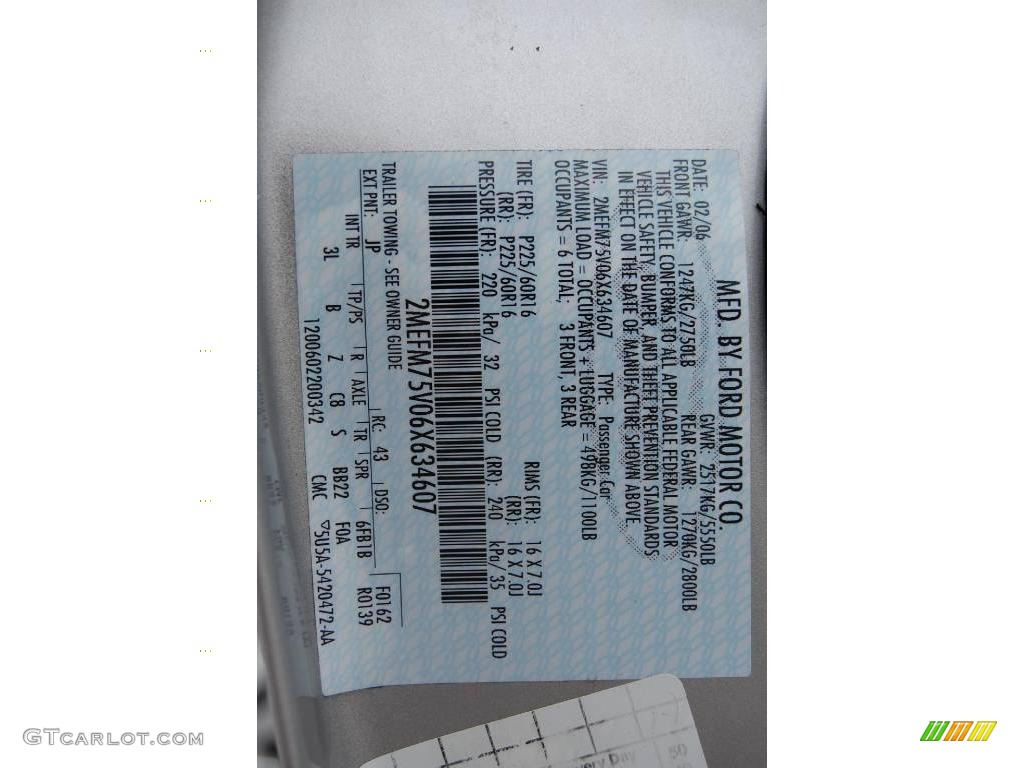 2006 Grand Marquis LS - Silver Birch Metallic / Medium Light Stone photo #16