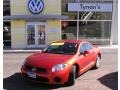 2008 Sunset Orange Pearlescent Mitsubishi Eclipse GS Coupe  photo #1