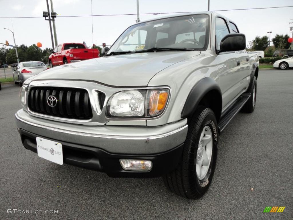 2004 Tacoma V6 PreRunner Double Cab - Lunar Mist Metallic / Charcoal photo #1