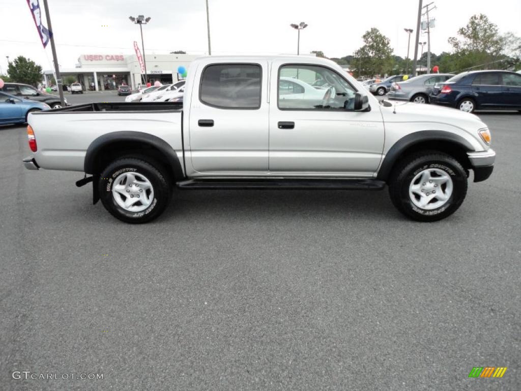 2004 Tacoma V6 PreRunner Double Cab - Lunar Mist Metallic / Charcoal photo #7