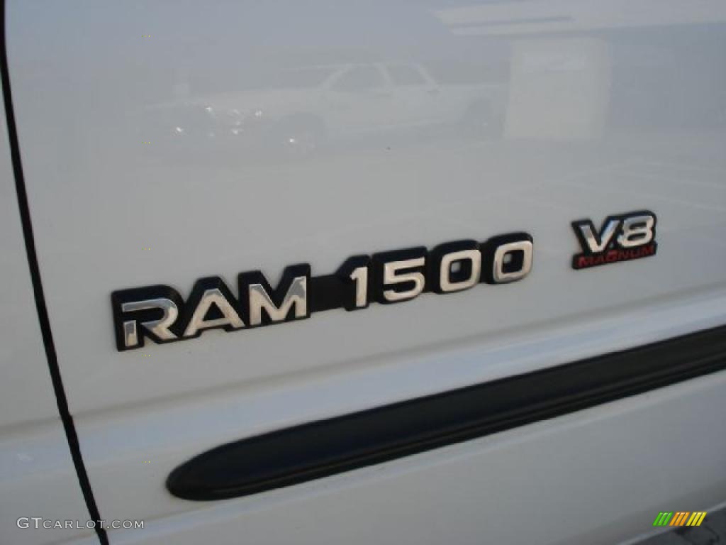 2001 Ram 1500 SLT Club Cab 4x4 - Bright White / Agate photo #27
