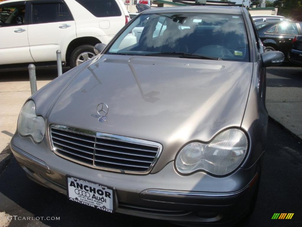 2003 C 230 Kompressor Sedan - Pewter Silver Metallic / Charcoal photo #1