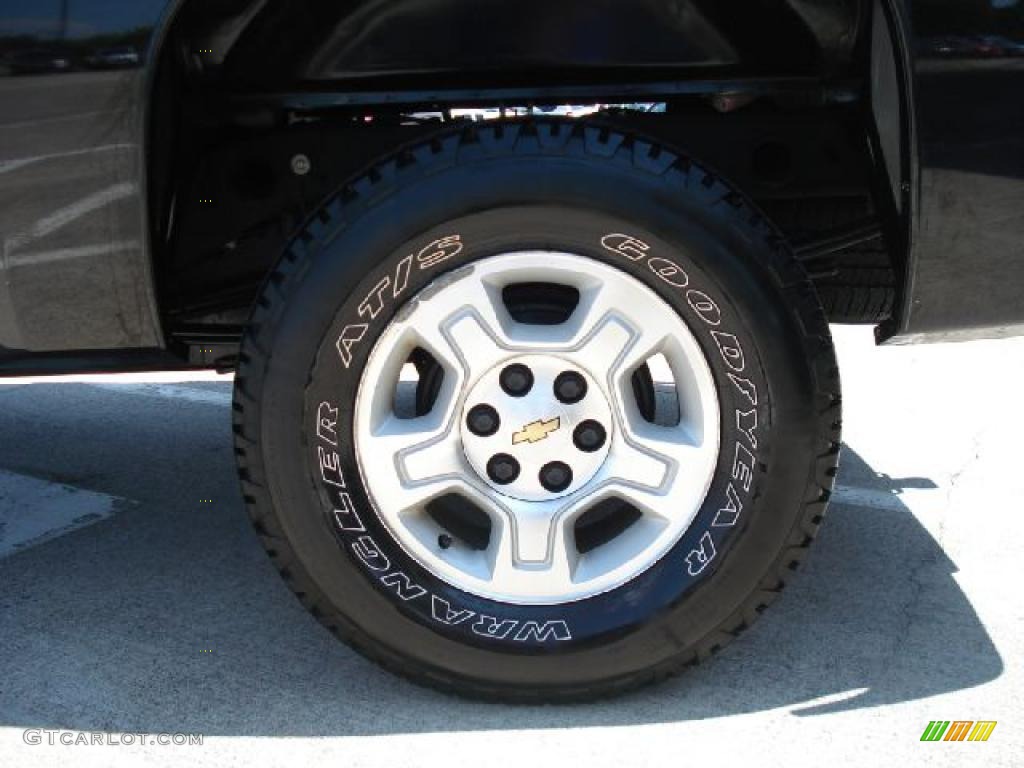 2008 Silverado 1500 Z71 Extended Cab 4x4 - Black / Ebony photo #28