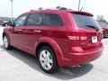 2010 Inferno Red Crystal Pearl Coat Dodge Journey SXT  photo #6
