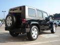 2007 Black Jeep Wrangler Unlimited Sahara  photo #3