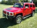 2007 Victory Red Hummer H3 X  photo #2