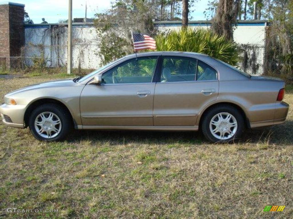 2002 Galant ES - Bodega Beige Pearl / Tan photo #2