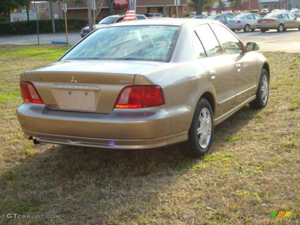 2002 Galant ES - Bodega Beige Pearl / Tan photo #4