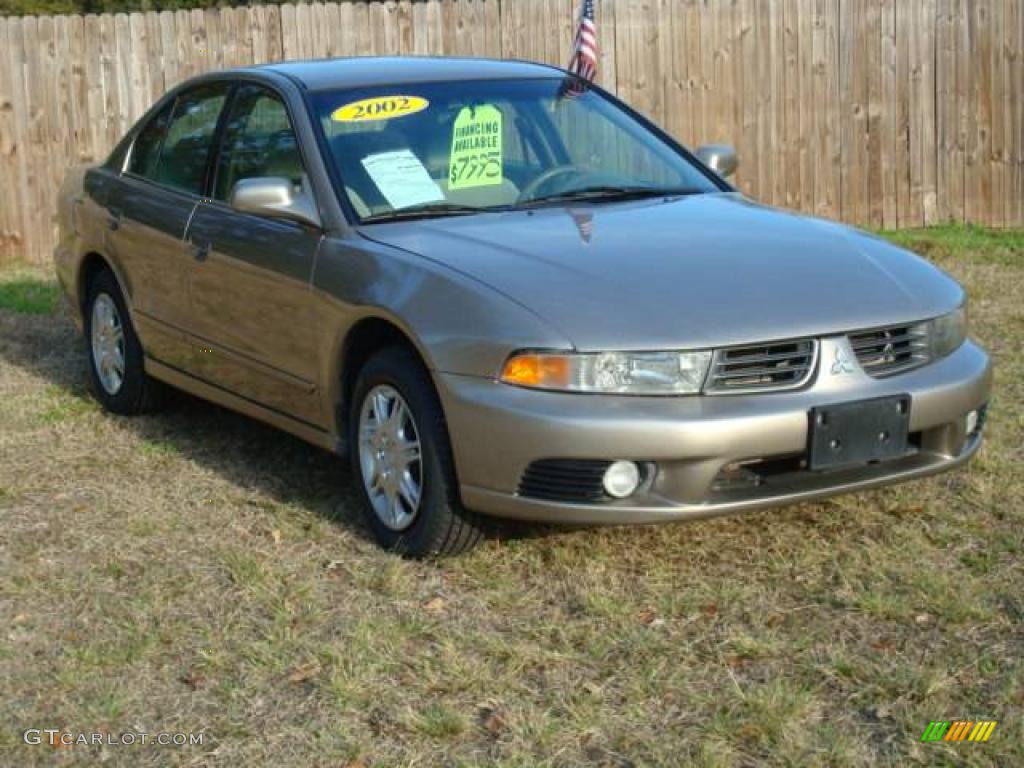 2002 Galant ES - Bodega Beige Pearl / Tan photo #6