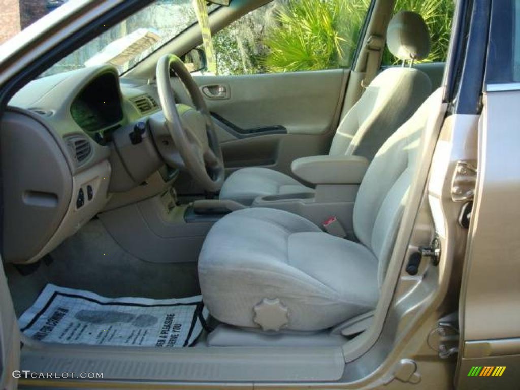 2002 Galant ES - Bodega Beige Pearl / Tan photo #7