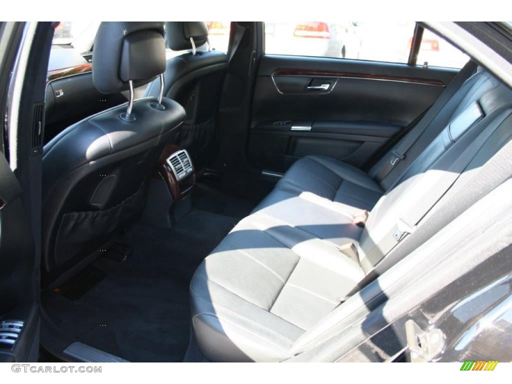 2008 S 550 4Matic Sedan - Black / Black photo #8