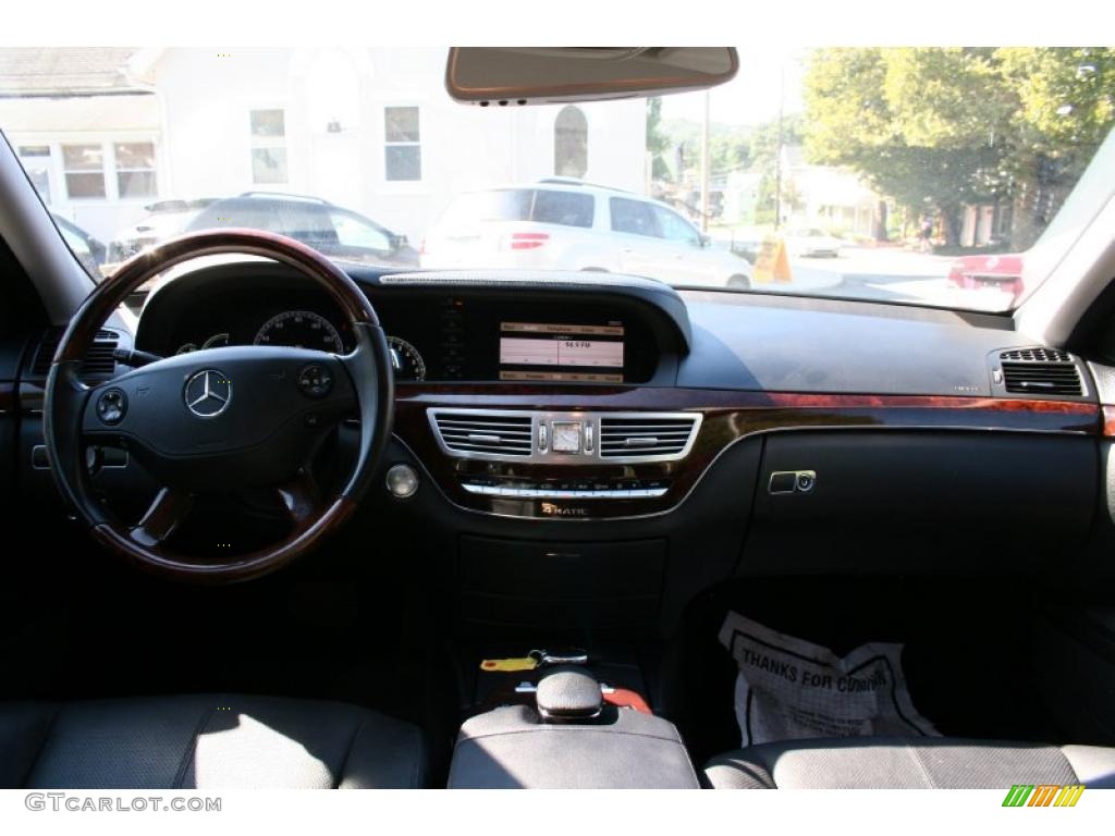2008 S 550 4Matic Sedan - Black / Black photo #9