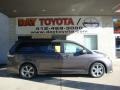 2011 Predawn Gray Mica Toyota Sienna SE  photo #1