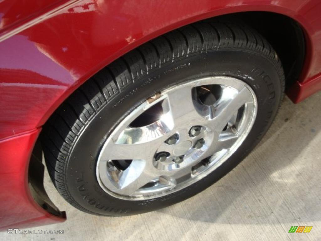 2003 L Series L200 Sedan - Medium Red / Gray photo #7