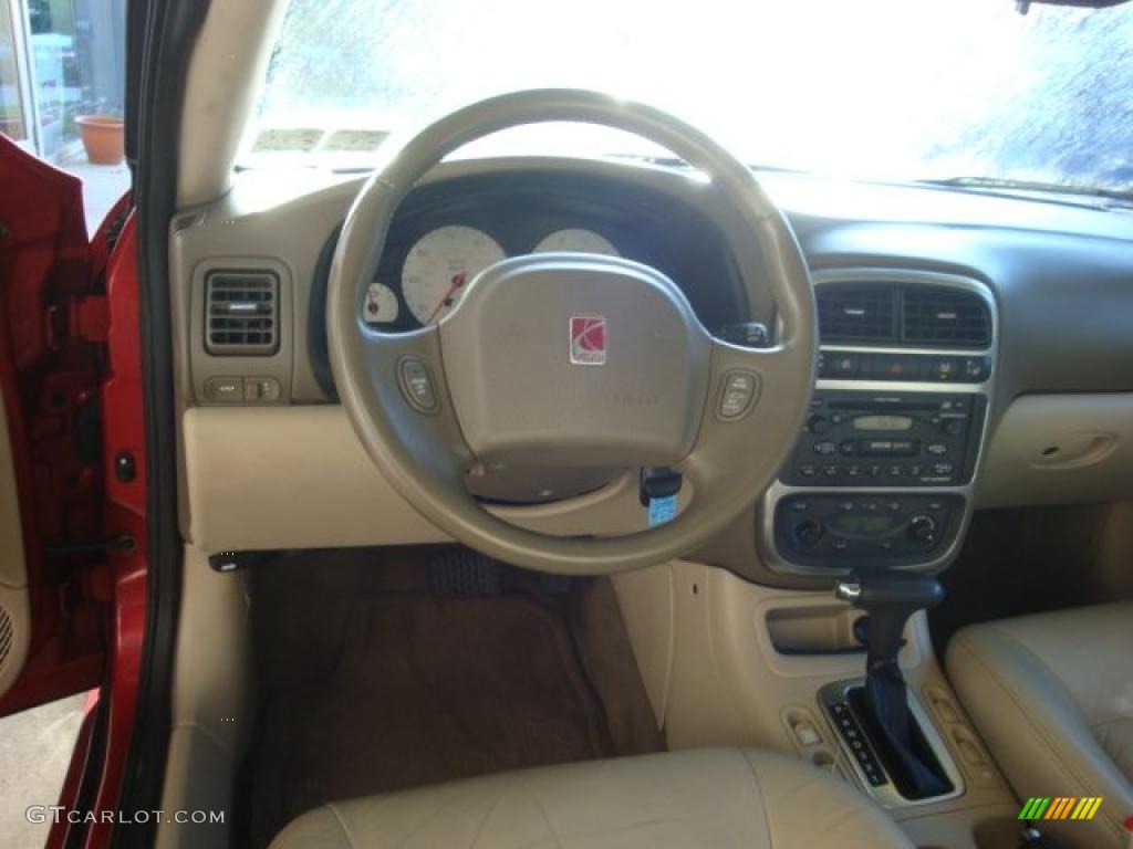 2003 L Series L200 Sedan - Medium Red / Gray photo #10