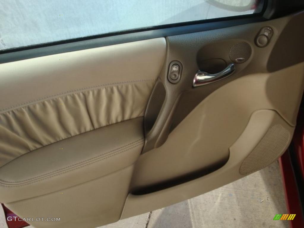 2003 L Series L200 Sedan - Medium Red / Gray photo #11