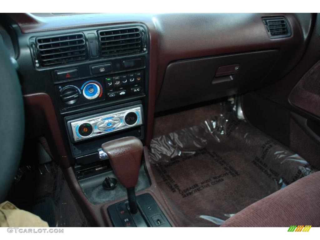 1992 Accord LX Sedan - Pewter Gray Metallic / Burgundy photo #9