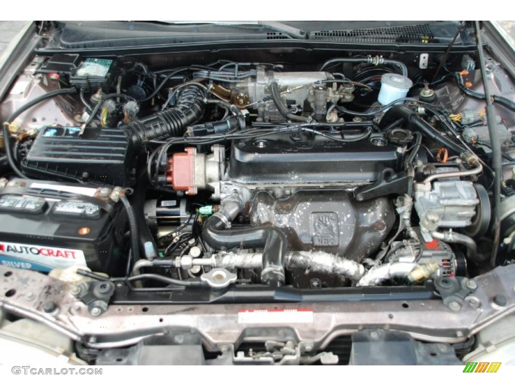 1992 Accord LX Sedan - Pewter Gray Metallic / Burgundy photo #17